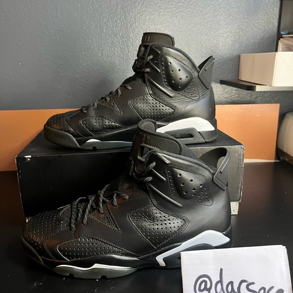 Nike Other - Nike Jordan Retro 6 Black Cats